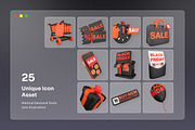 Black Friday Shopping Essentials 3D, an Object Illustration by twinstd (Thumbnail 4 of 7)