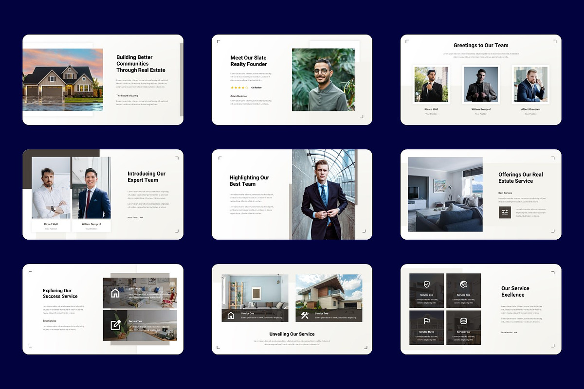 Real Estate Keynote Presentation, a Presentation Template by Salamahtype (Photo 3 of 5)