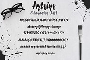 Sale ! 50% off Artsins Typeface, a Font by fopifopi (Thumbnail 2 of 3)