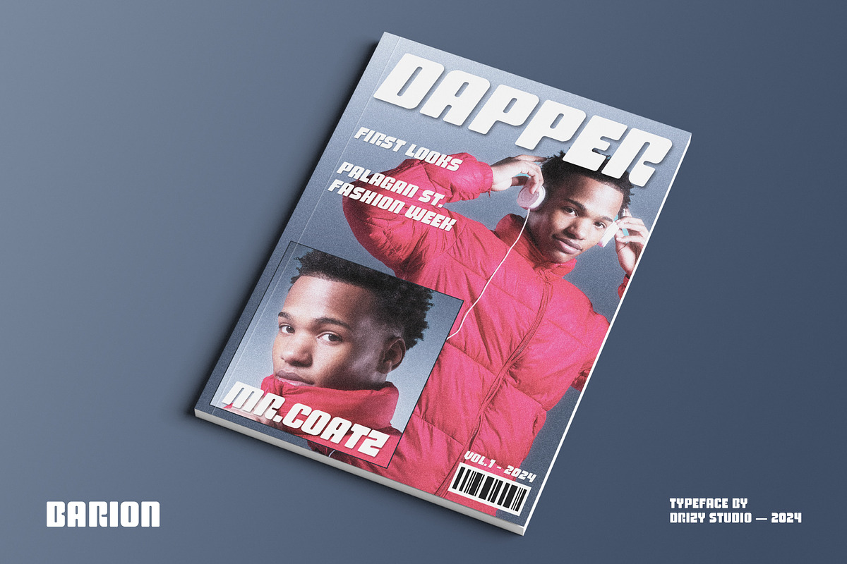 Barion – Bold Rounded Display Font, a Sans Serif Font by Drizy (Photo 8 of 10)