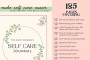 Self Care Journal Printable PDF, a Print Template by Ambitiously Alexa (Thumbnail 6 of 8)