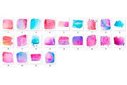 88 Watercolor elements PNG, a Templates & Theme by Ksusha shop (Thumbnail 5 of 7)