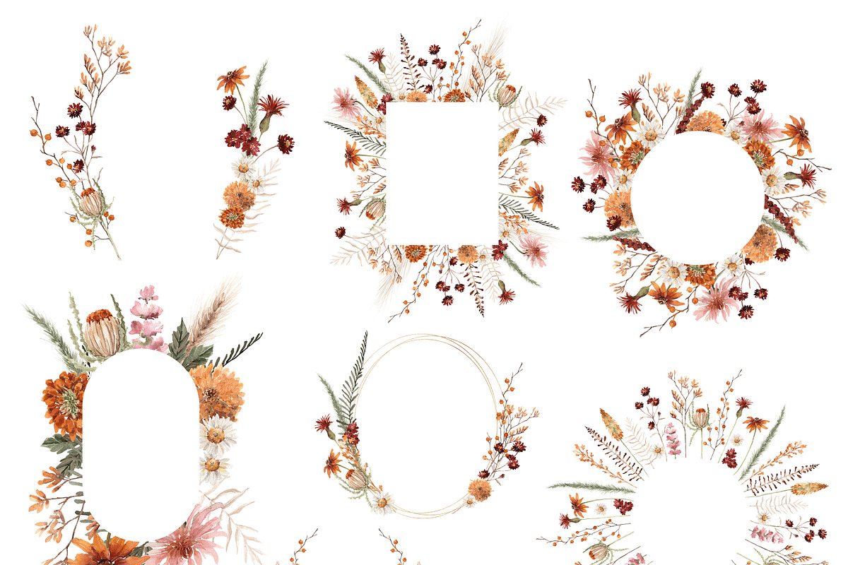 Watercolor Flower - EMBER WILDFLOWER, an Illustration by Beigetime (Photo 10 of 14)
