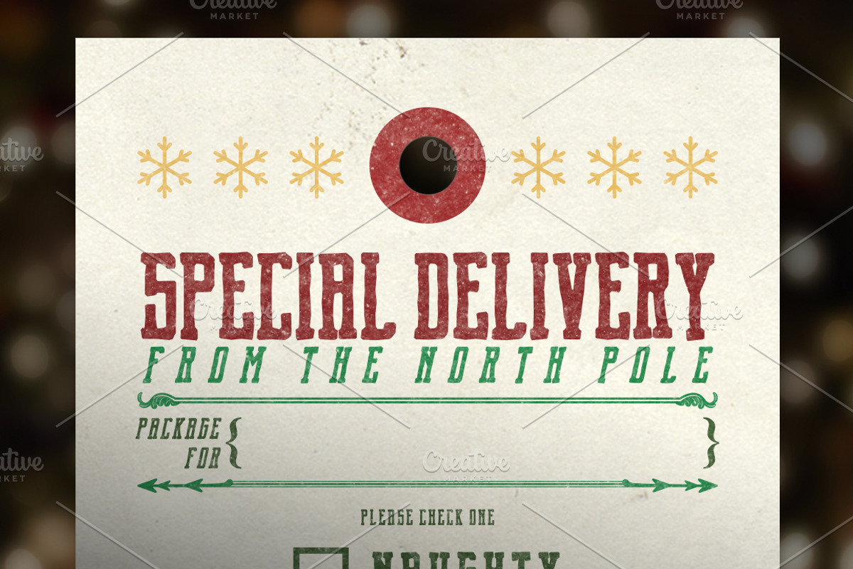 Special Delivery Christmas Tags preview 2