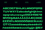CS Geist – Techno Font, a Sans Serif Font by Craft Supply Co. (Thumbnail 8 of 8)