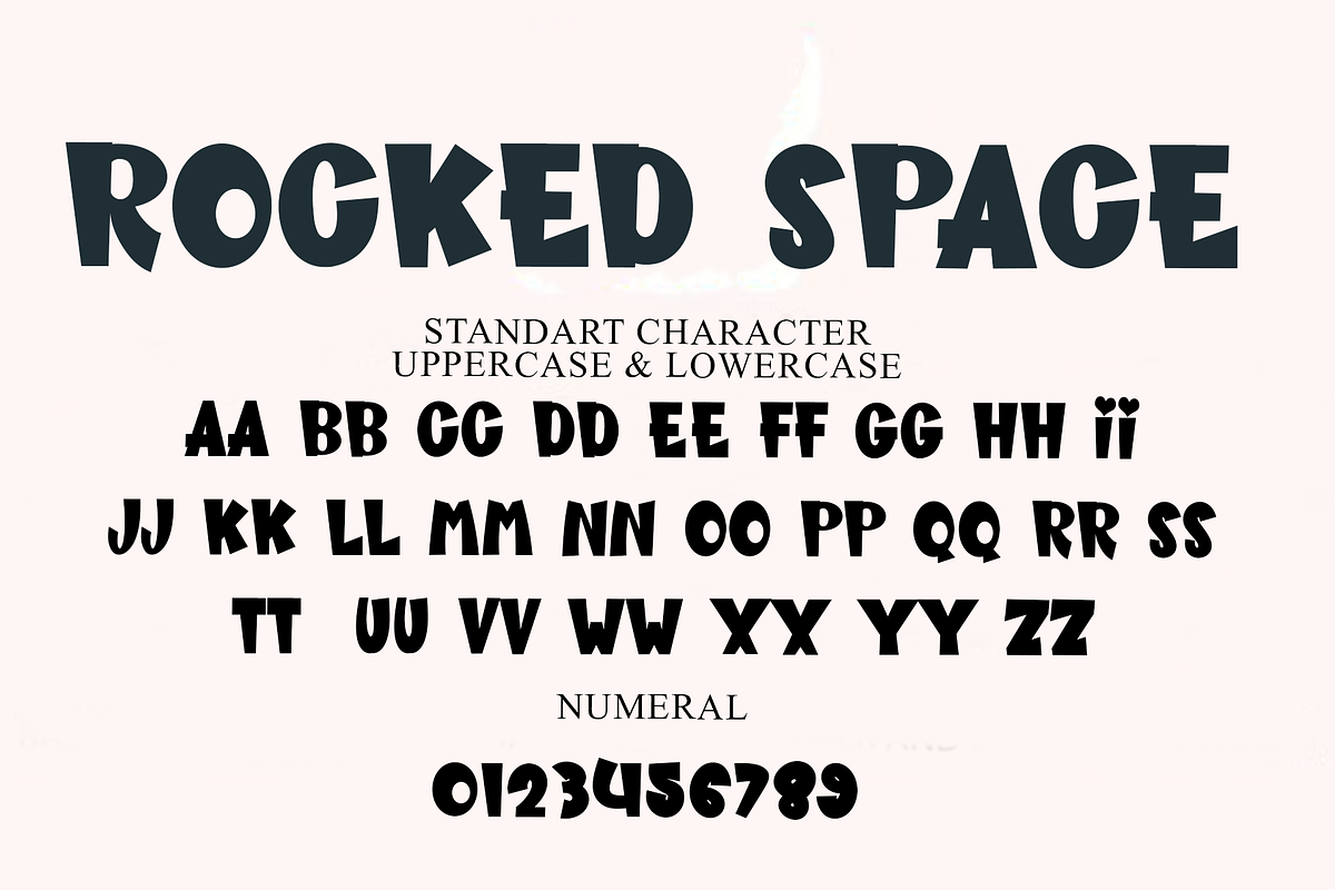 Rocked Space, a Script Font by FreshTypeINK (Photo 2 of 8)