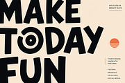 Holiday – Playful Bold Display Font, a Slab Serif Font by Wow Magic (Thumbnail 5 of 5)