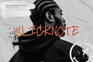Slicknote Font