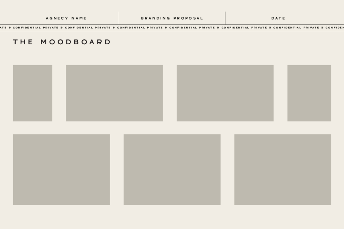 Minimalist Branding Proposal Deck, a Presentation Template by mollydeering (Photo 4 of 10)
