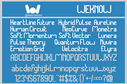 Righteousness font, a Sans Serif Font by weknow (Thumbnail 7 of 11)