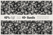 40+ Seamless Patterns. 40% Off, a Pattern Graphic by le-genda (Thumbnail 1 of 22)