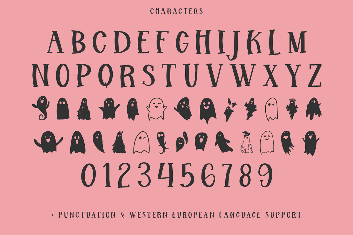 Spooky Babe Serif Font - Ghost Font, a Serif Font by Beck McCormick (Photo 10 of 10)