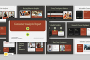 Consumer Analysis Report, a Presentation Template by Loin Studio (Thumbnail 1 of 4)