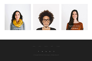 Floren - Onepage Portfolio Template