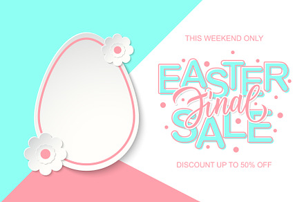 Easter Final Sale Banner