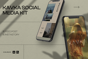 Kavka - Social Media Kit