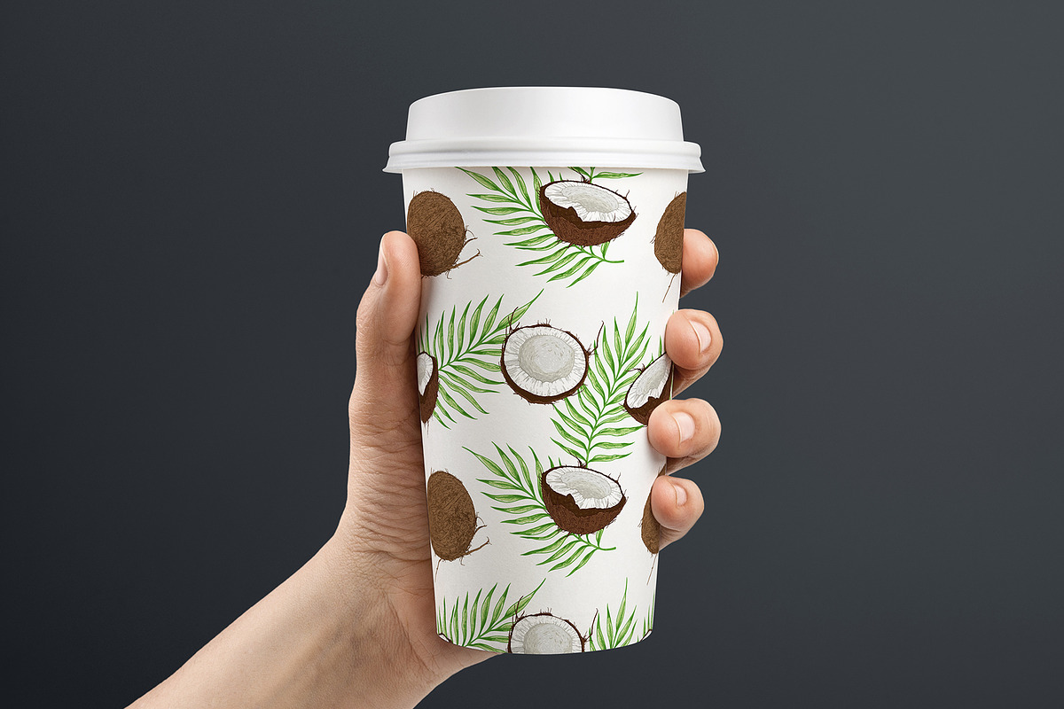 Coconut Design Kit, a Decorative Illustration by Artspace (Photo 6 of 6)