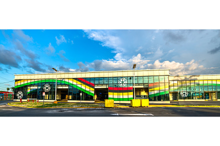 Departures Terminal of Cheddi Jagan
