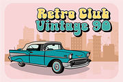 The Retro Eighties, a Serif Font by ahweproject (Thumbnail 4 of 18)