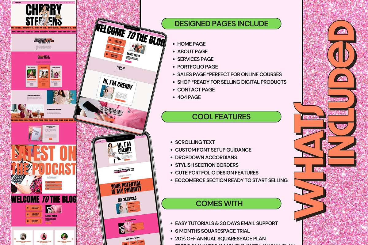 Squarespace Website Template 7.1, a Templates & Theme by Kill Vanilla Studio (Photo 3 of 10)