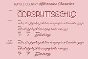 Rumble Country, a Sans Serif Font by Nathatype (Thumbnail 10 of 11)