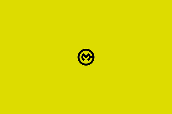 MC letter logo design preview 6