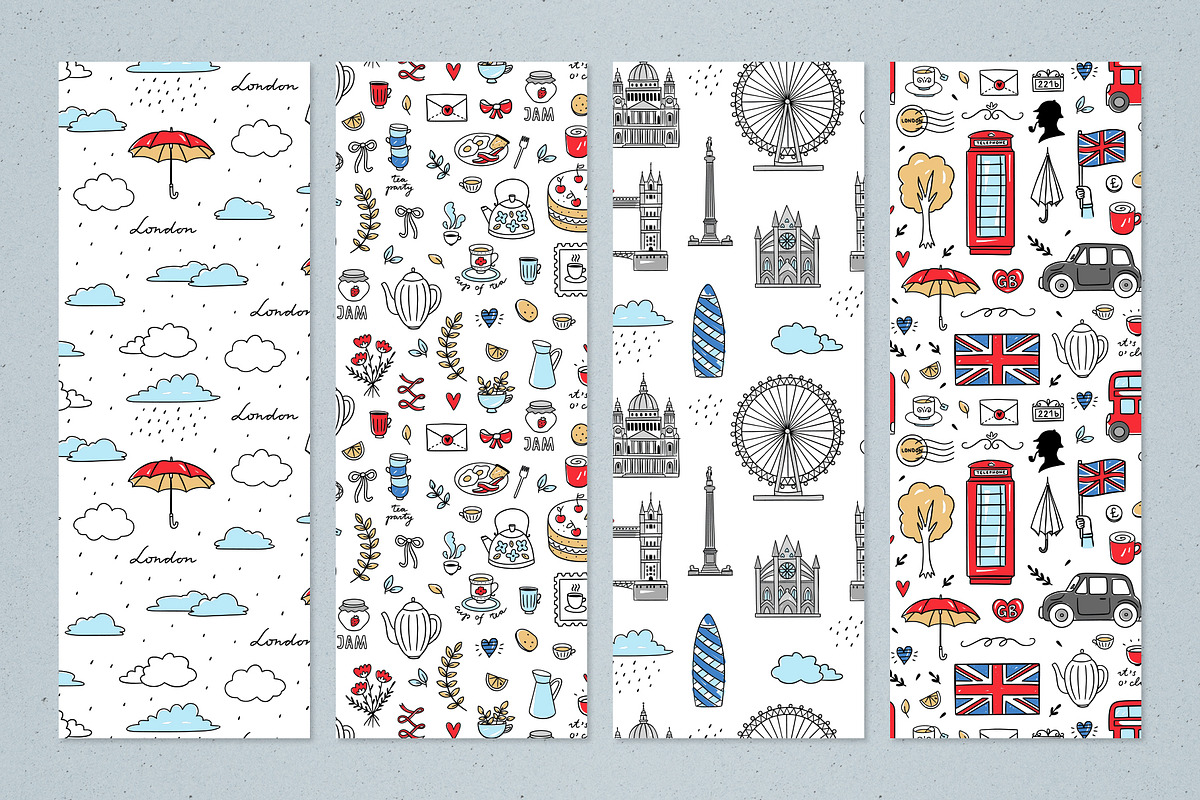 London Illustrations & Patterns, an Illustration by Redchocolate (Photo 4 of 9)