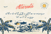 Surfoul, a Handwritten Font by Burntilldead (Thumbnail 5 of 9)