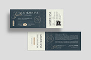 NYE Event Ticket Template, a Stationery Template by BrandPacks (Thumbnail 5 of 5)