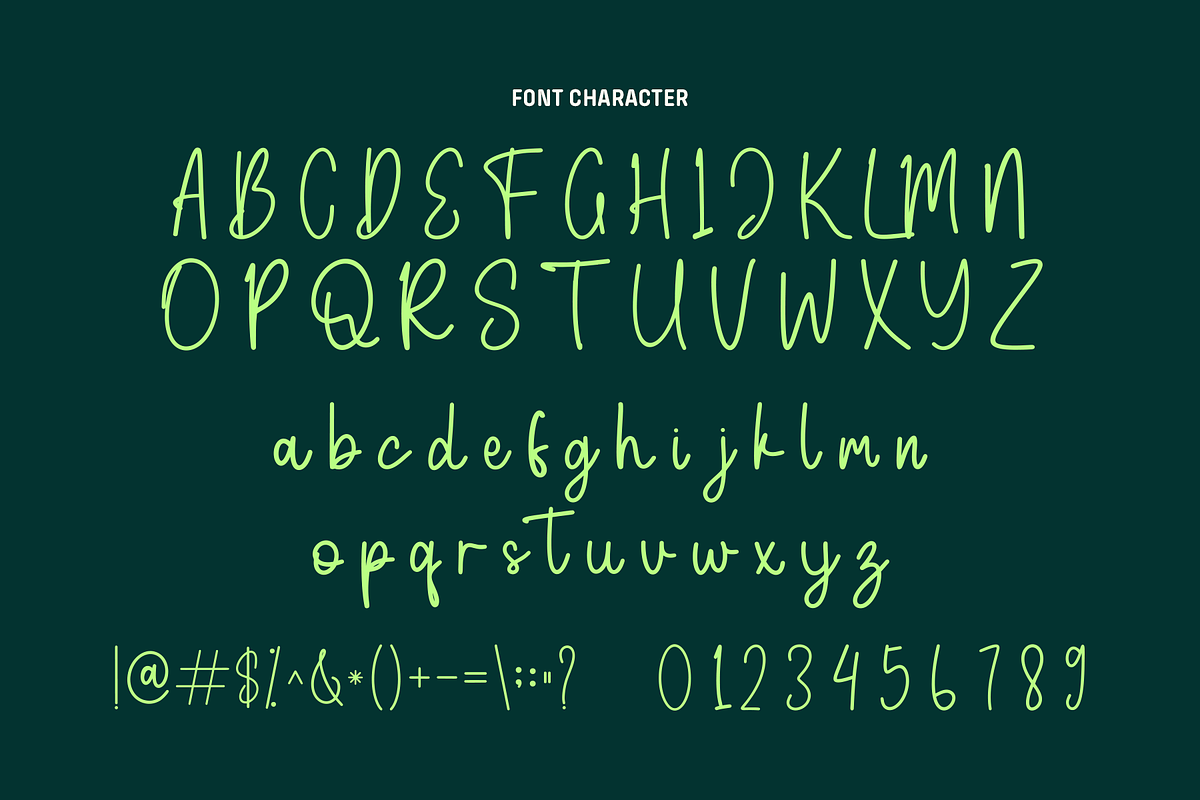 Rishira Notes - Handwritten Script, a Handwritten Font by Indotype Foundry (Photo 5 of 10)