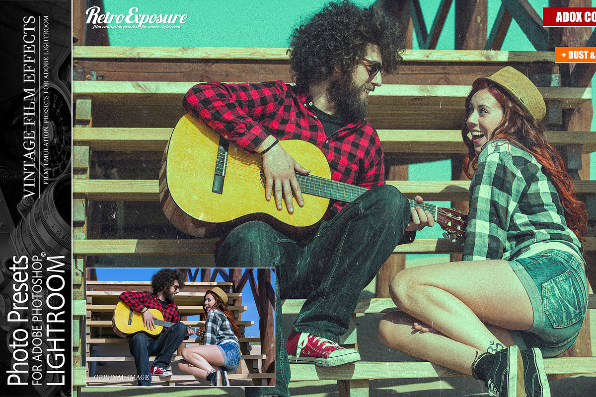 Presets for Lightroom Retro Exposure, an Action Add-On by Miracle_Design (Photo 25 of 51)
