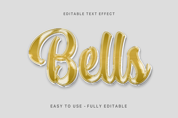 Glass Script 3D Text Effect preview 3