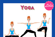 Yoga Teacher Portrait Creator, a Person Illustration by Lauren Lesley Studio (Thumbnail 20 of 43)