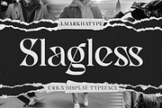 Slagless - Urban Display Serif, a Serif Font by Almarkhatype (Thumbnail 12 of 12)