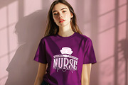 Nurse Shirt Design | Bold Nurse PNG, a Graphic by Vector Portal (Thumbnail 4 of 6)