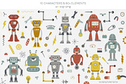 ROBOTS creator + SVG, a Decorative Illustration by Alina Mubarak (Thumbnail 6 of 8)