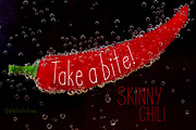 Skinny Chili font, a Sans Serif Font by Phillustrations (Thumbnail 4 of 4)