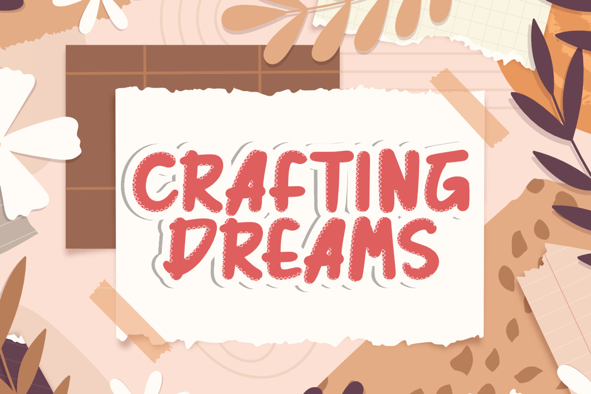 Keenyo Crafted Playful Font, a Handwritten Font by Bayuktx (Photo 3 of 6)