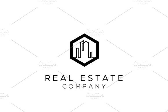 Real Estate Apartment Logo Design preview 2