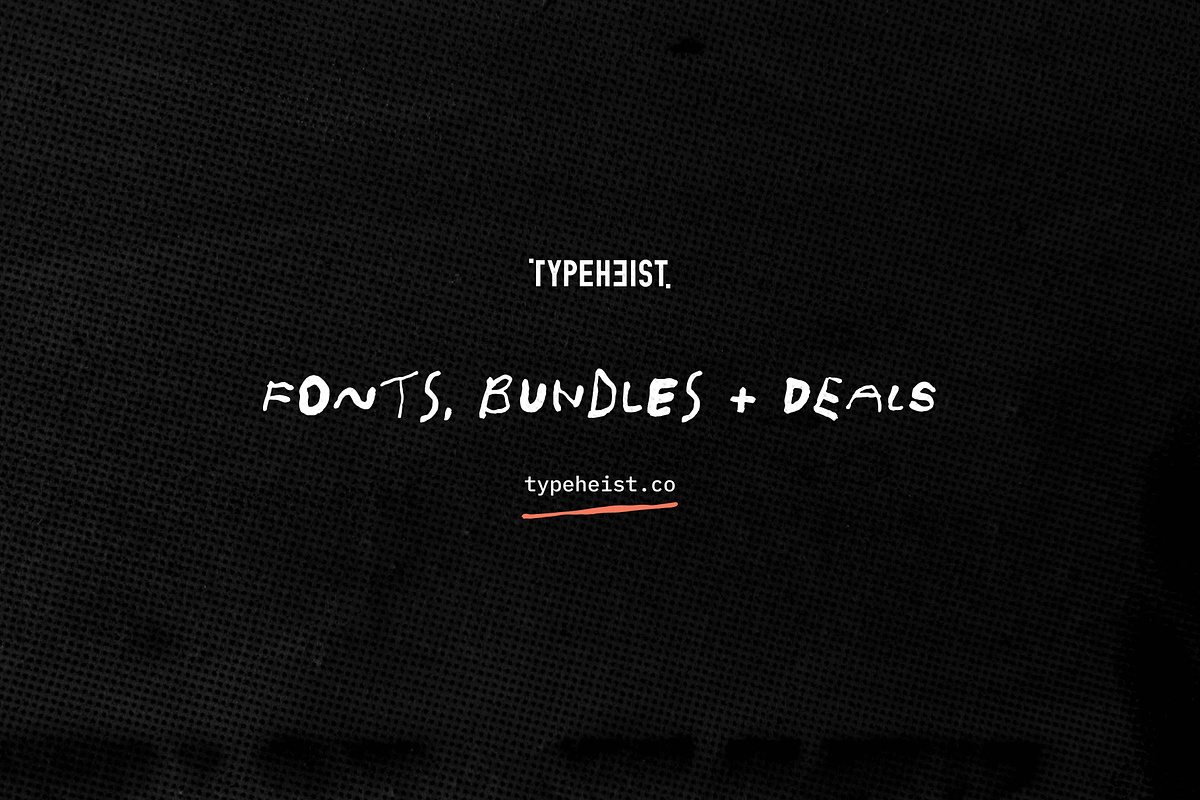 Pandemonium Messy Handwriting Font, a Handwritten Font by TYPEHEIST (Photo 11 of 11)