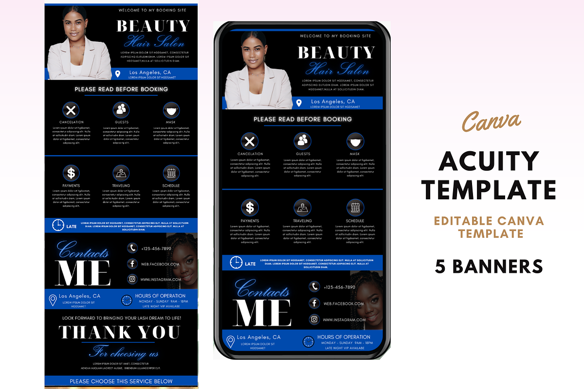 Acuity Scheduling Template, a Templates & Theme by TimCanvaTemplate (Photo 1 of 5)