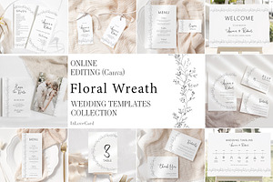 Wedding Invitation Template Canva, an Invitation Template by PawGraphic