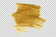 Gold metallic brushes, a Texture Graphic by Paper Cards (Thumbnail 4 of 7)