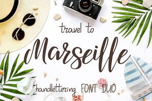 Travel To Marseille - Font DUO