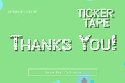 TICKER TAPE, a Slab Serif Font by Wow Magic (Thumbnail 3 of 3)