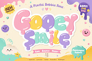 Gooey Smile Font, a Handwritten Font by KengGraphic (Thumbnail 1 of 13)