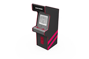 Arcade Game Machine Mockup, a Product Mockup by PixelMockup (Thumbnail 15 of 17)
