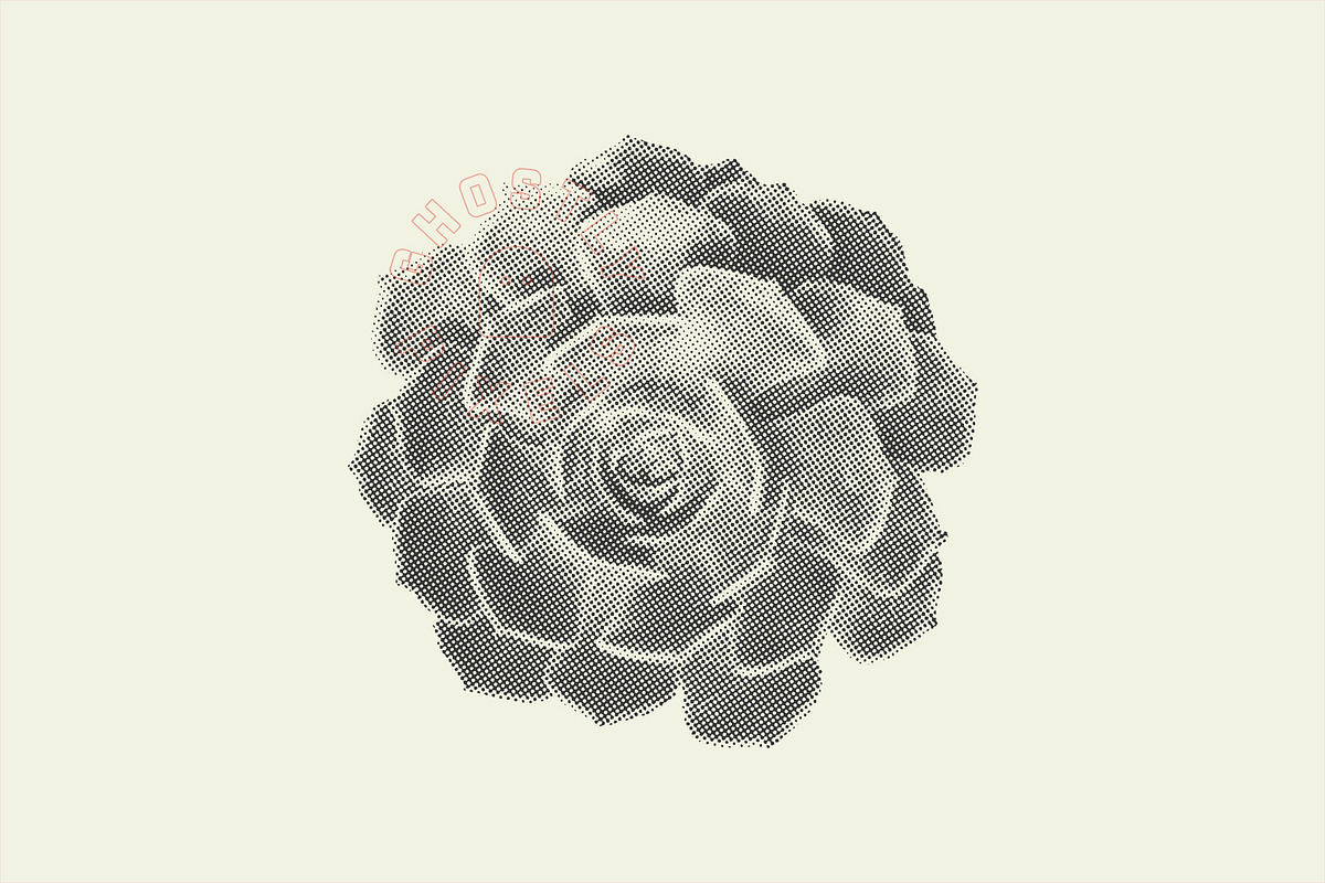 Succulent Halftones, a Texture Graphic by GhostlyPixels (Photo 12 of 13)