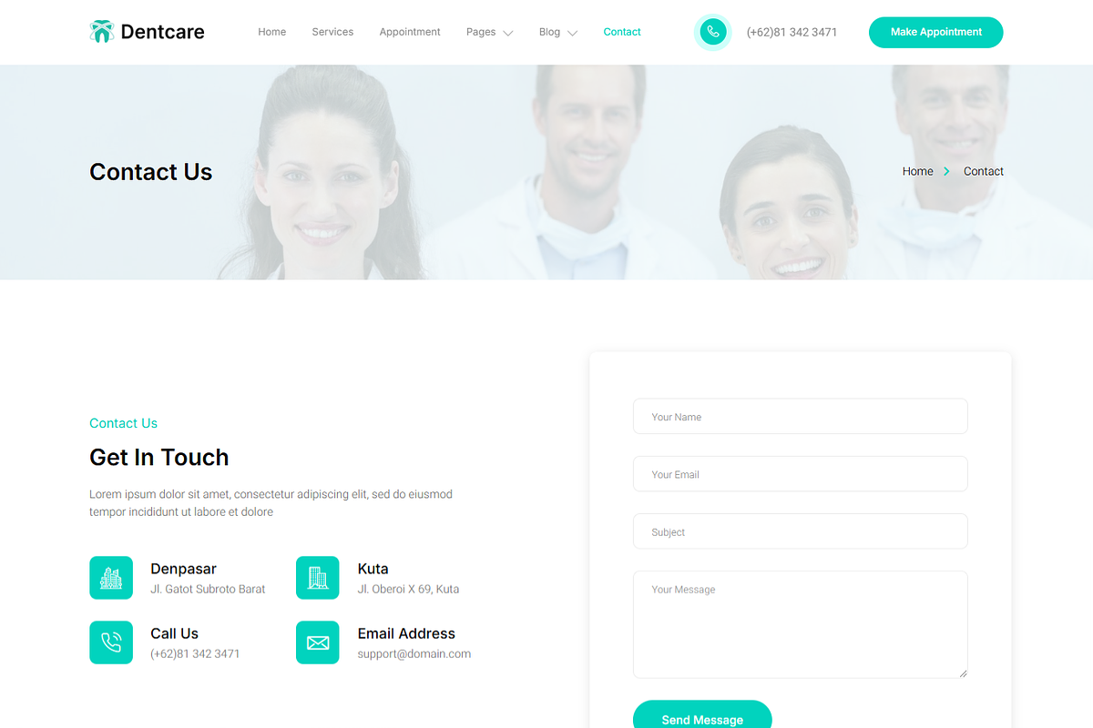 Dentist & Dental Clinic Elementor, a Landing Page Template by Elite Templates (Photo 8 of 8)