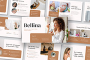 Bellina Beauty & Care Clinic PPT, a Presentation Template by kerismaker (Thumbnail 1 of 10)